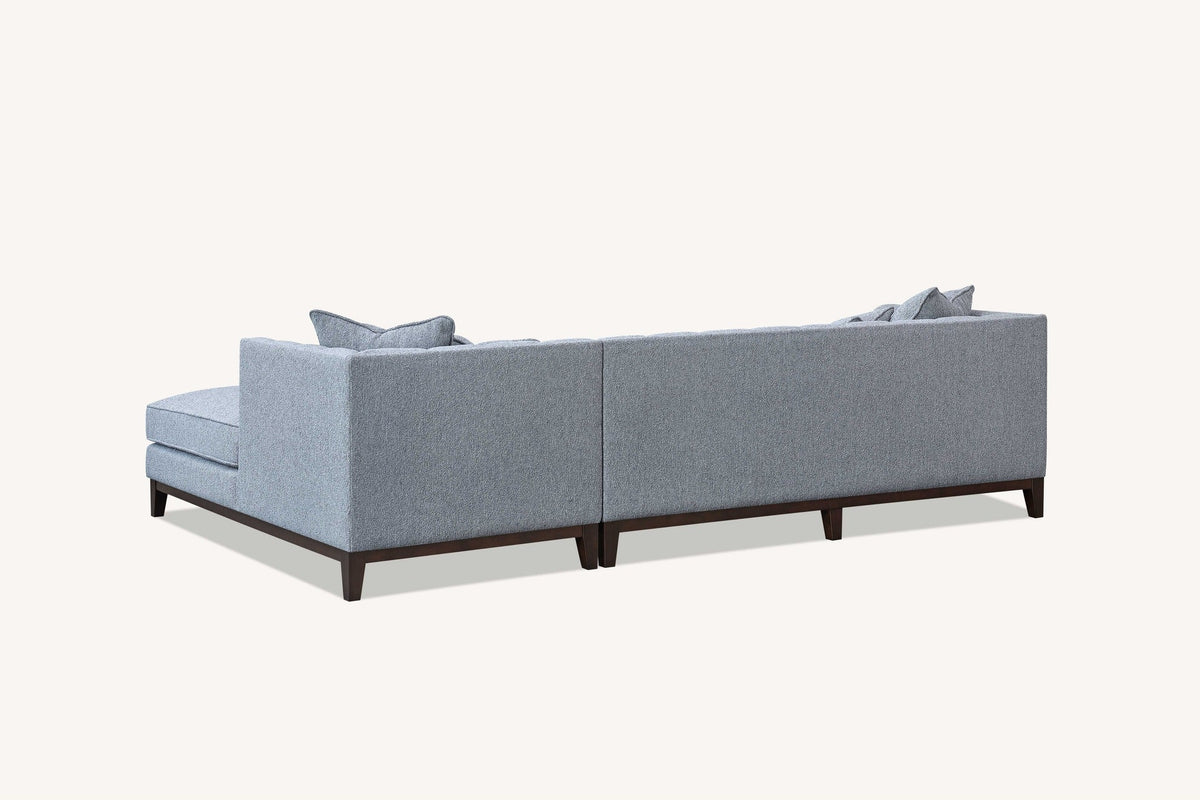 Cooper Right Corner Sofa in Dolphin Boucle