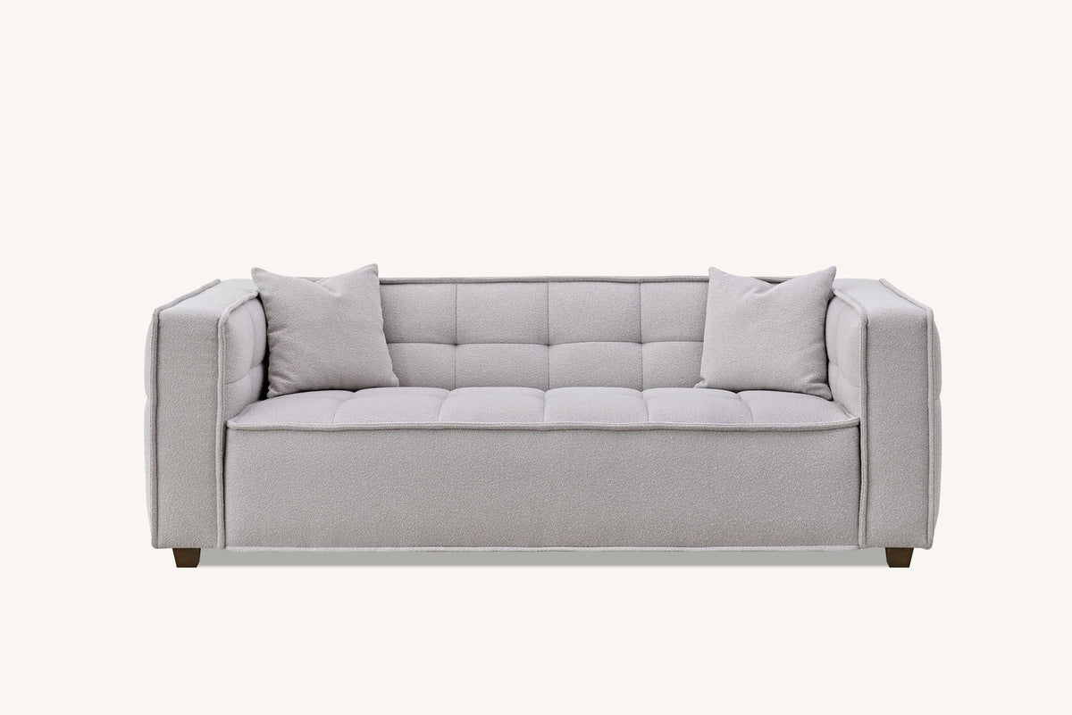 Murray 3 Seater Sofa in Putty Boucle Fabric