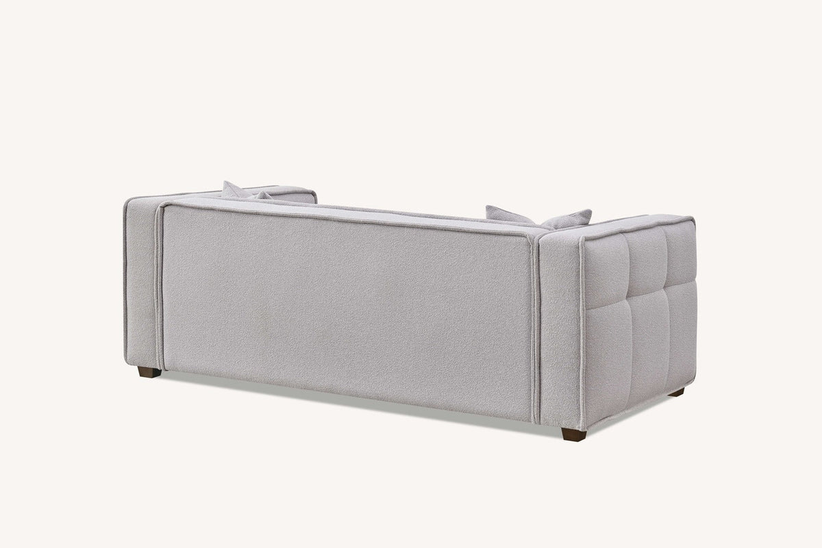 Murray 3 Seater Sofa in Putty Boucle Fabric