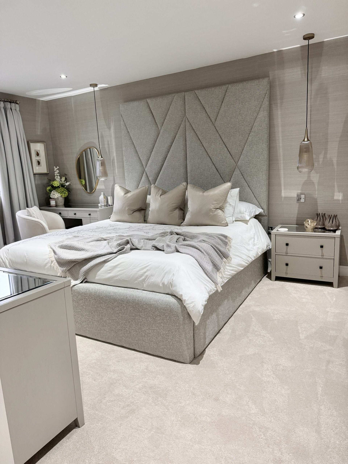 Regency Tall Headboard Bedframe
