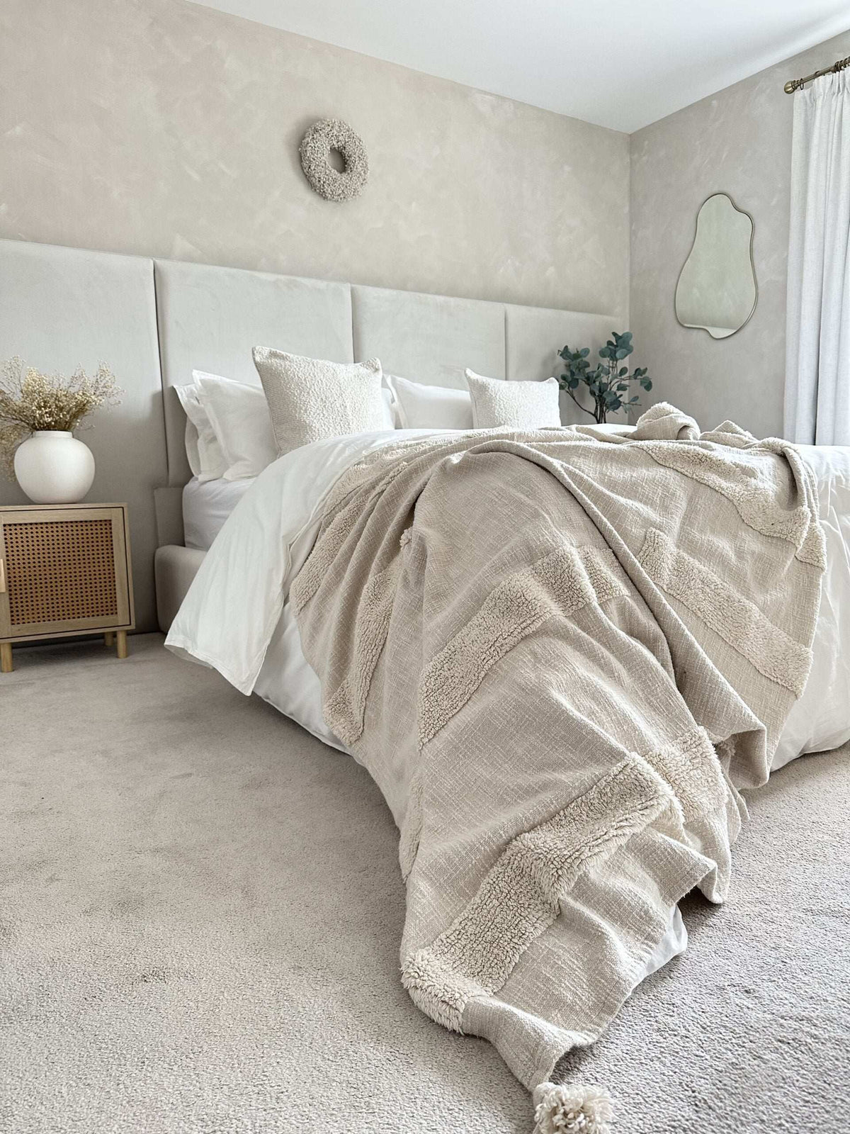 Riviera Wide Panelled Bedframe