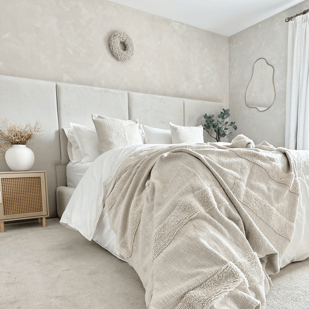 Riviera Wide Panelled Bedframe