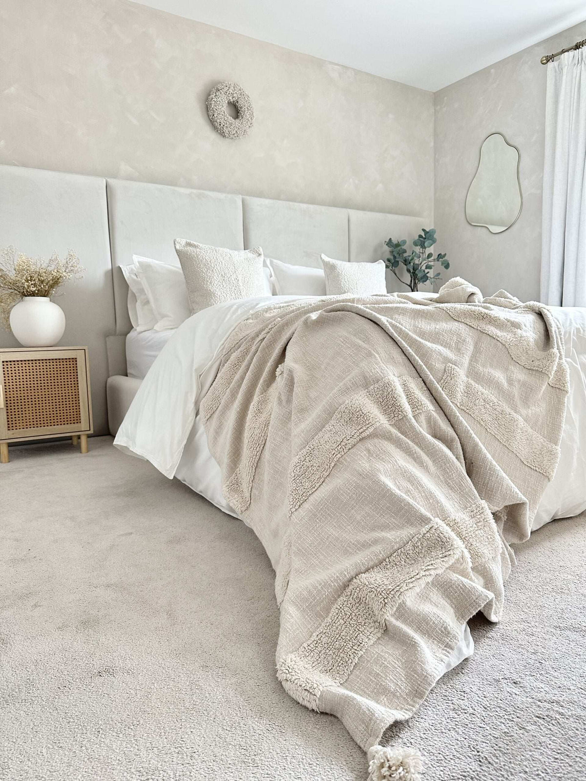 Riviera Wide Panelled Bedframe
